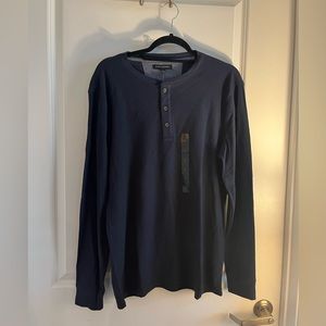 Banana Republic Waffle Henley